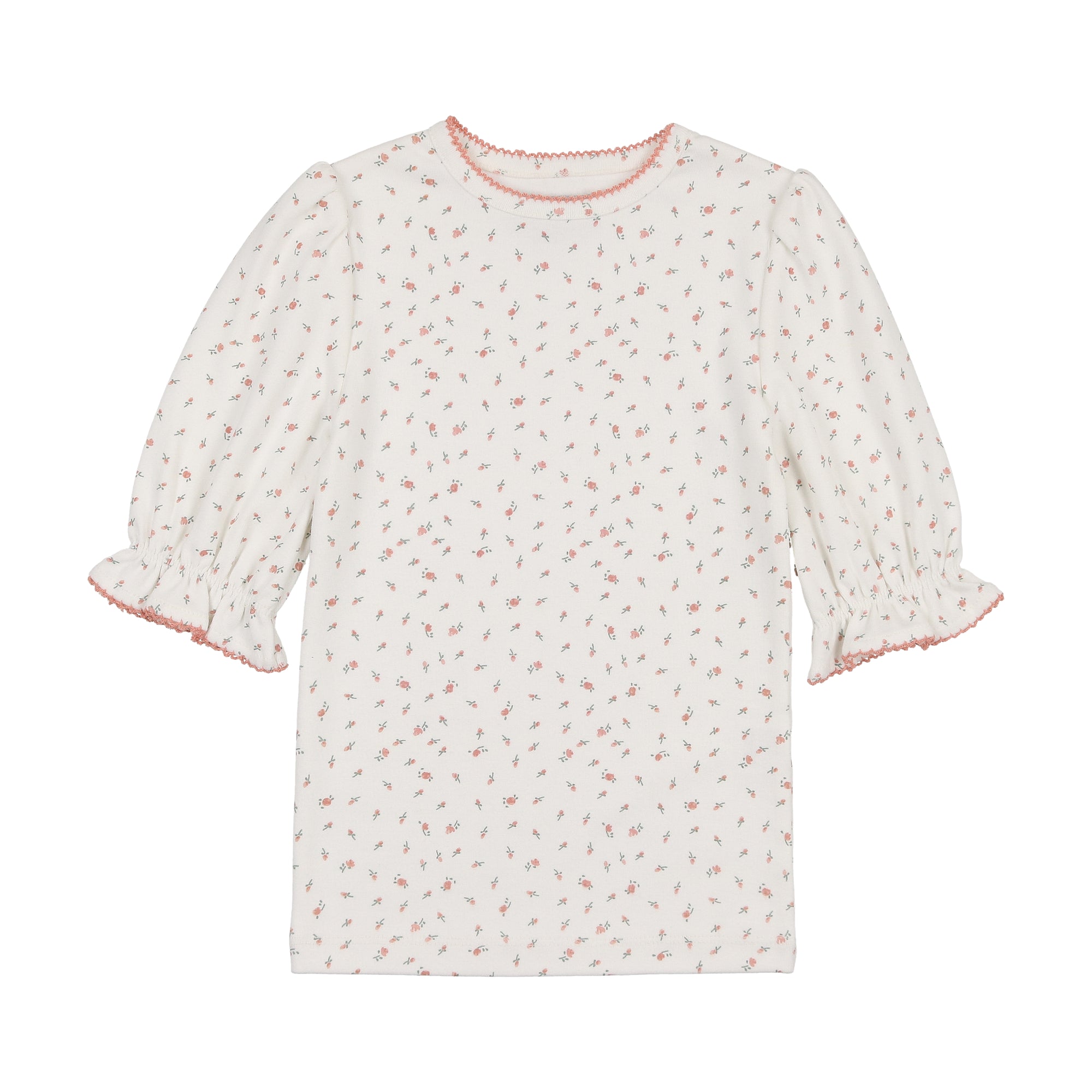 K209 CAMISETA ROSA FLORAL