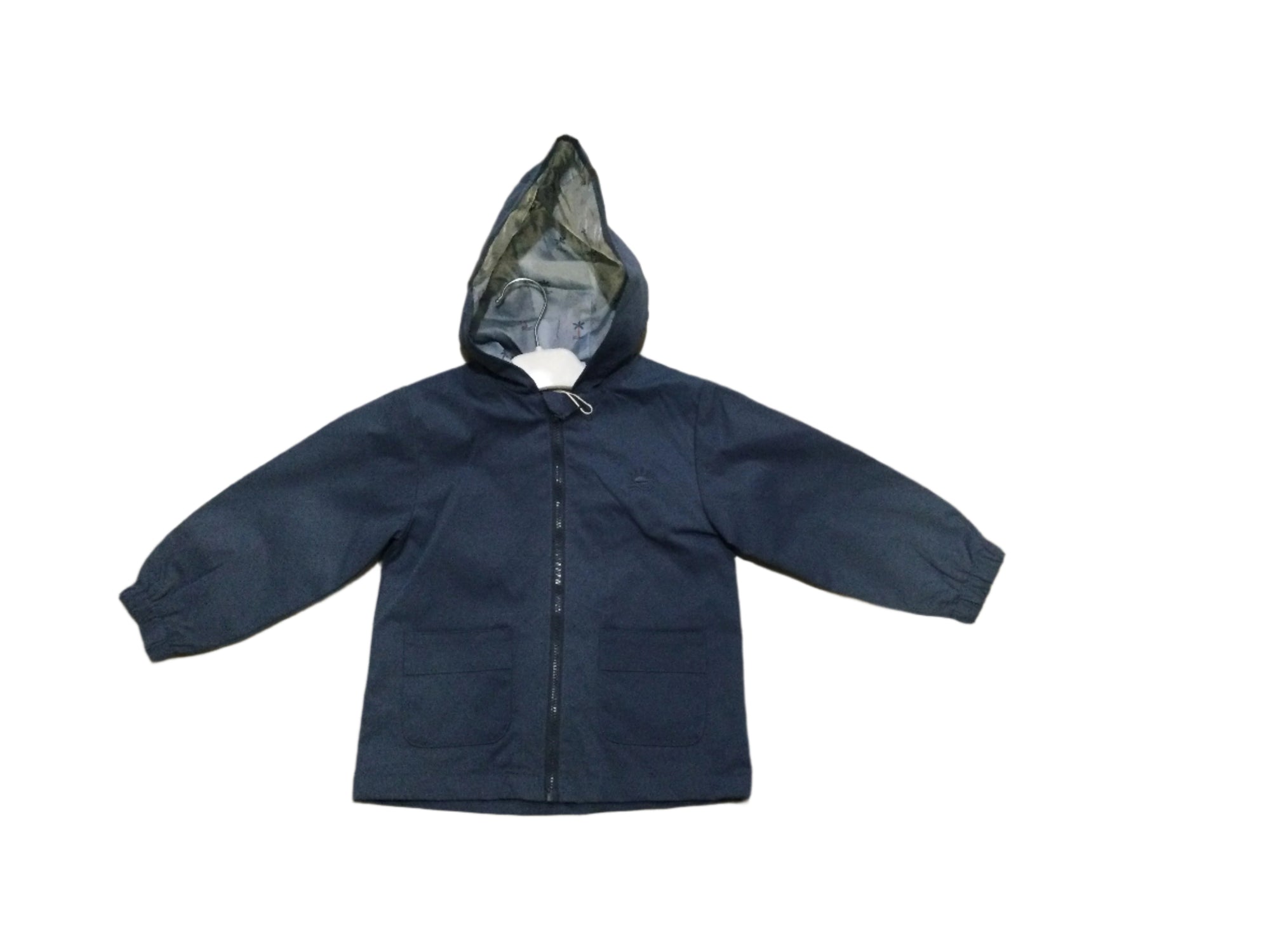 Chaqueta de primavera azul losan