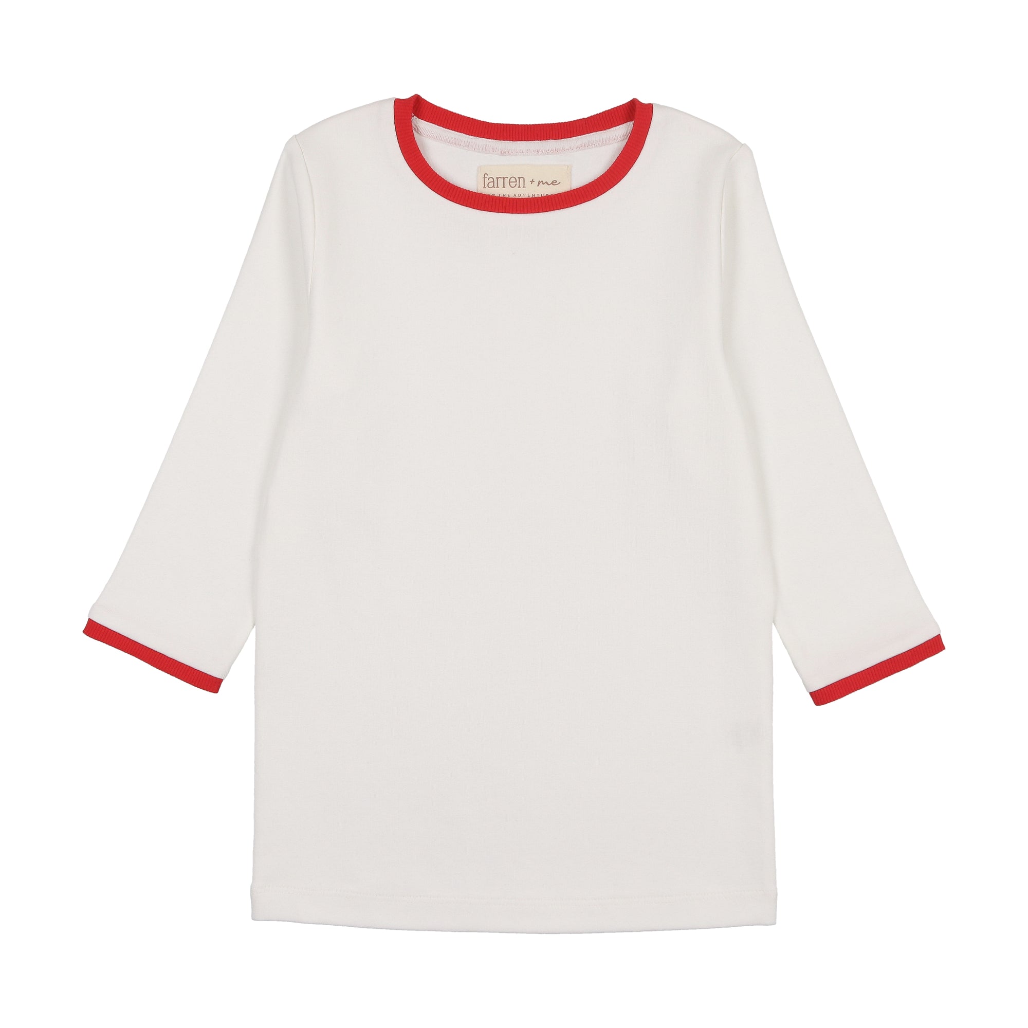 F285L CAMISETA DE TENIS DE MANGA 3/4 CRUDA