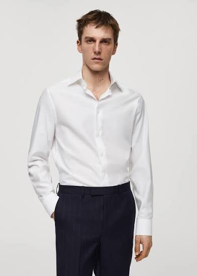 alviso dress shirts Alviso Boys' Shirt Non- Iron Classic / French Cuff / 10