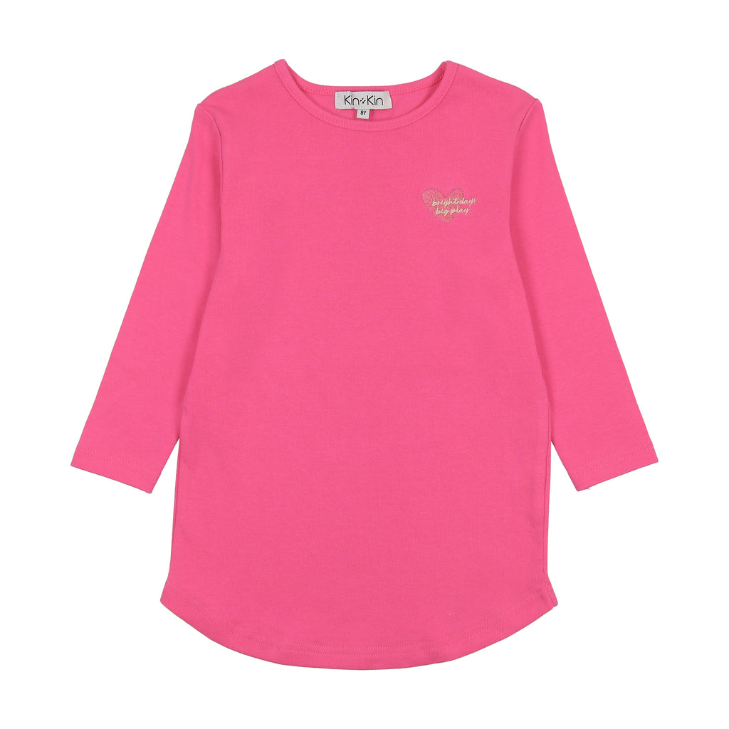 CAMISETA DE MANGA LARGA DE RAYAS PARA NIÑA KIN KIN
