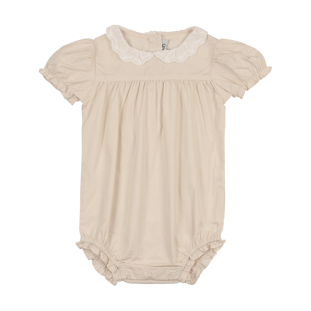 K253 Pelele bebé cuello volantes Kin kin