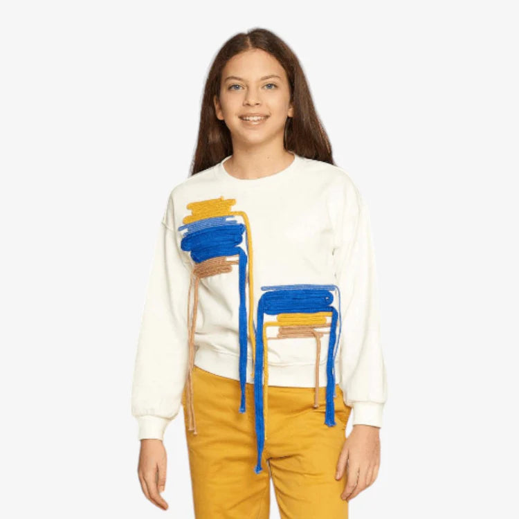 Sudadera de lana to be too - Latte