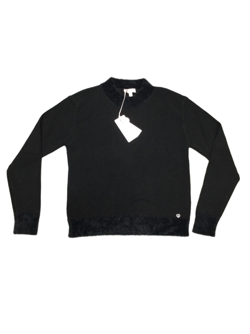 Por favor, top de cuello alto