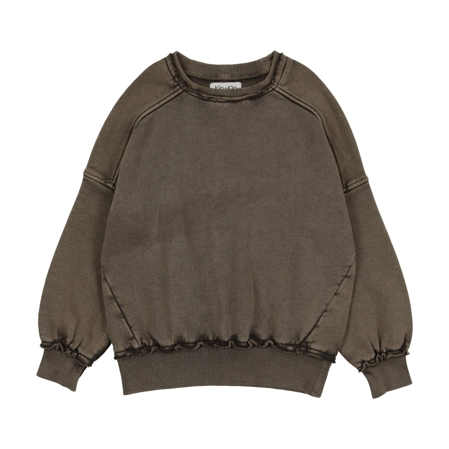 Kin and kin french terry washed sweatshirt