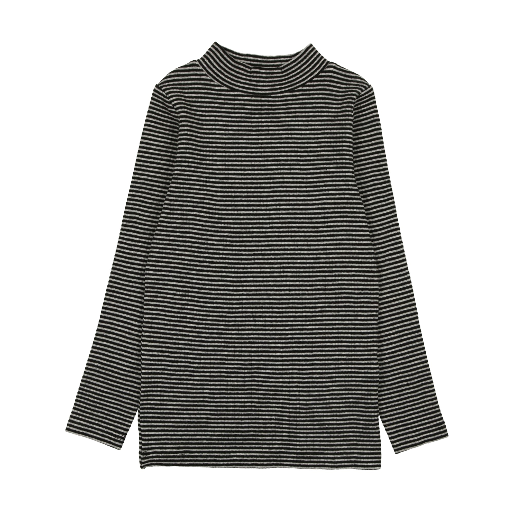 Camiseta de cuello alto a rayas Kin and Kin