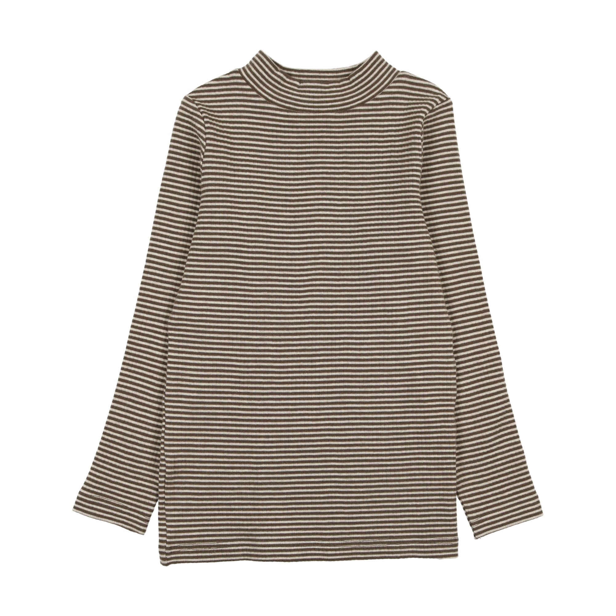 Camiseta de cuello alto a rayas Kin and Kin