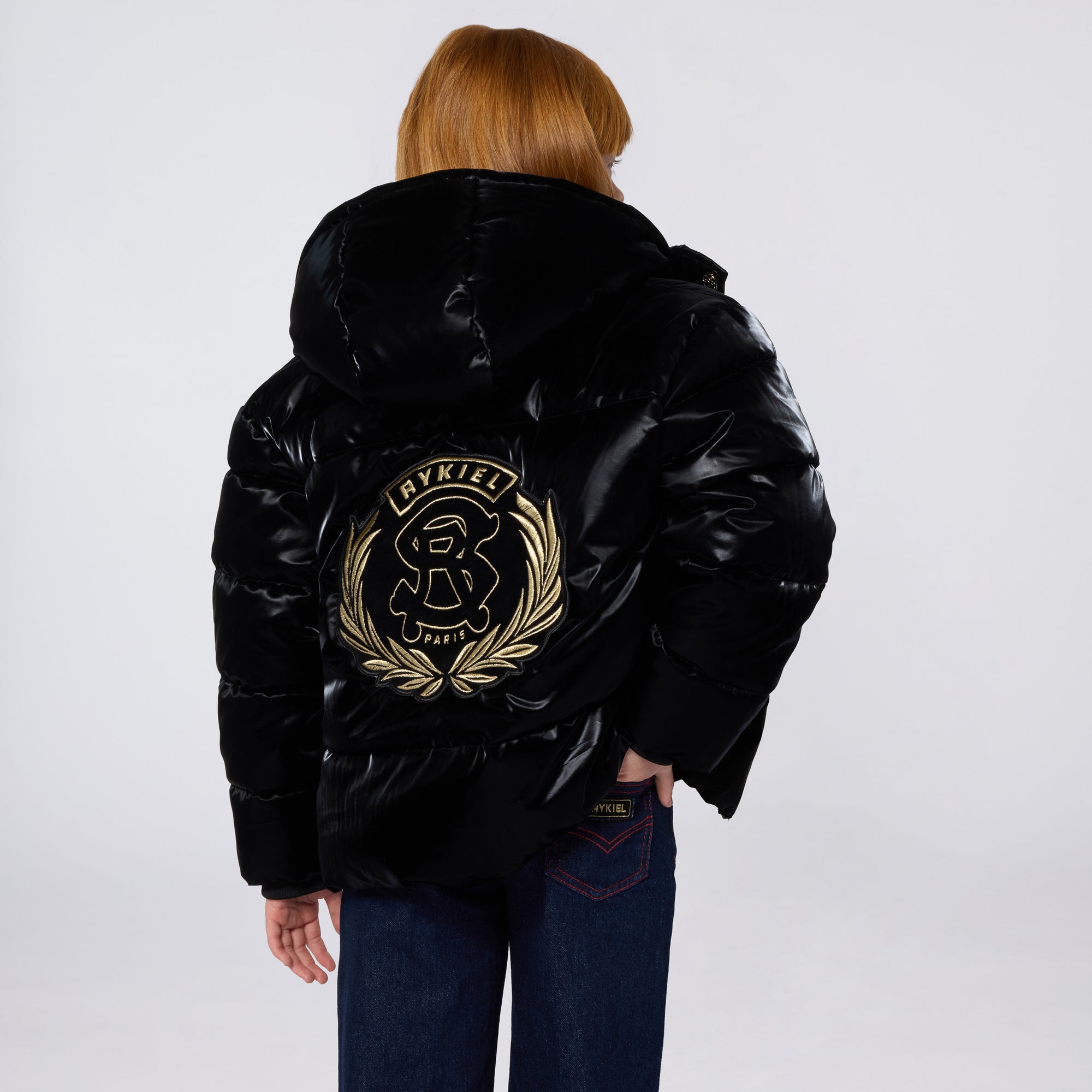 A00356 SONIA RYKIEL CHAQUETA ACOLCHADA NEGRA