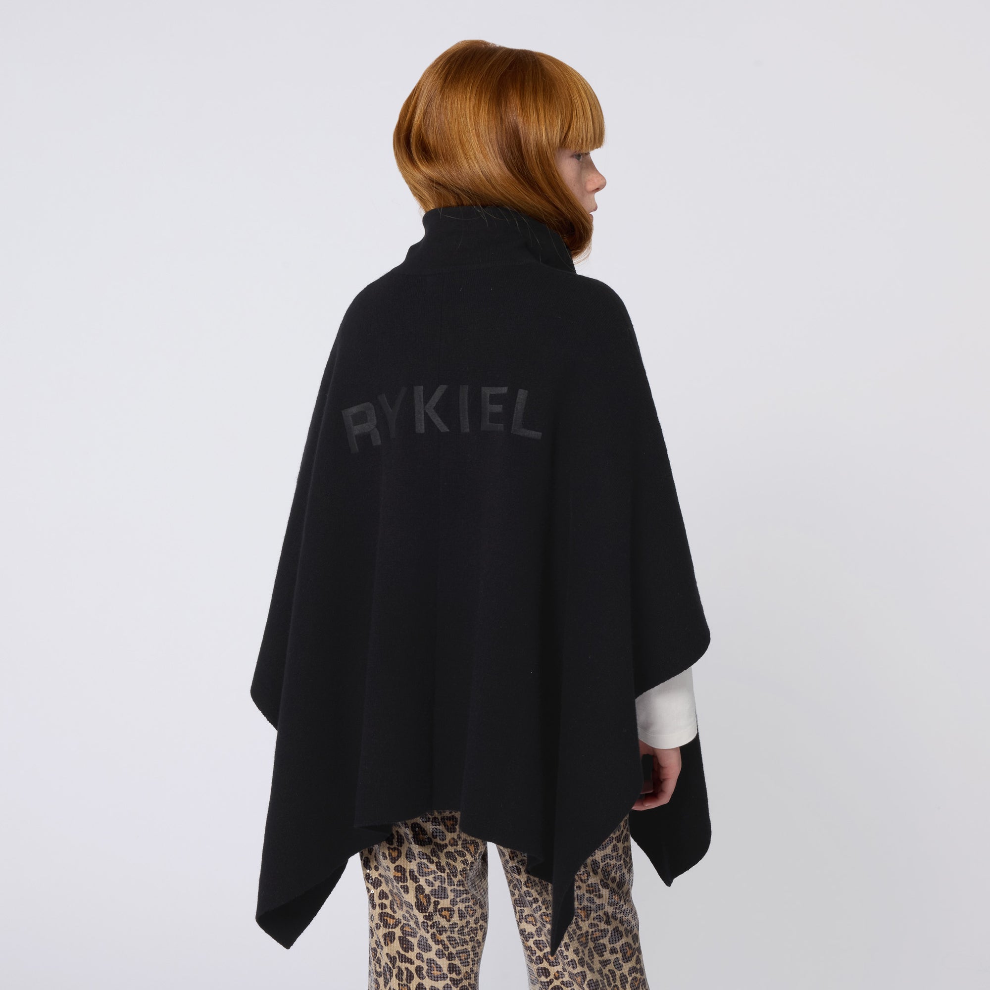 A00361 SONIA RYKIEL CAPA DE PUNTO NEGRA