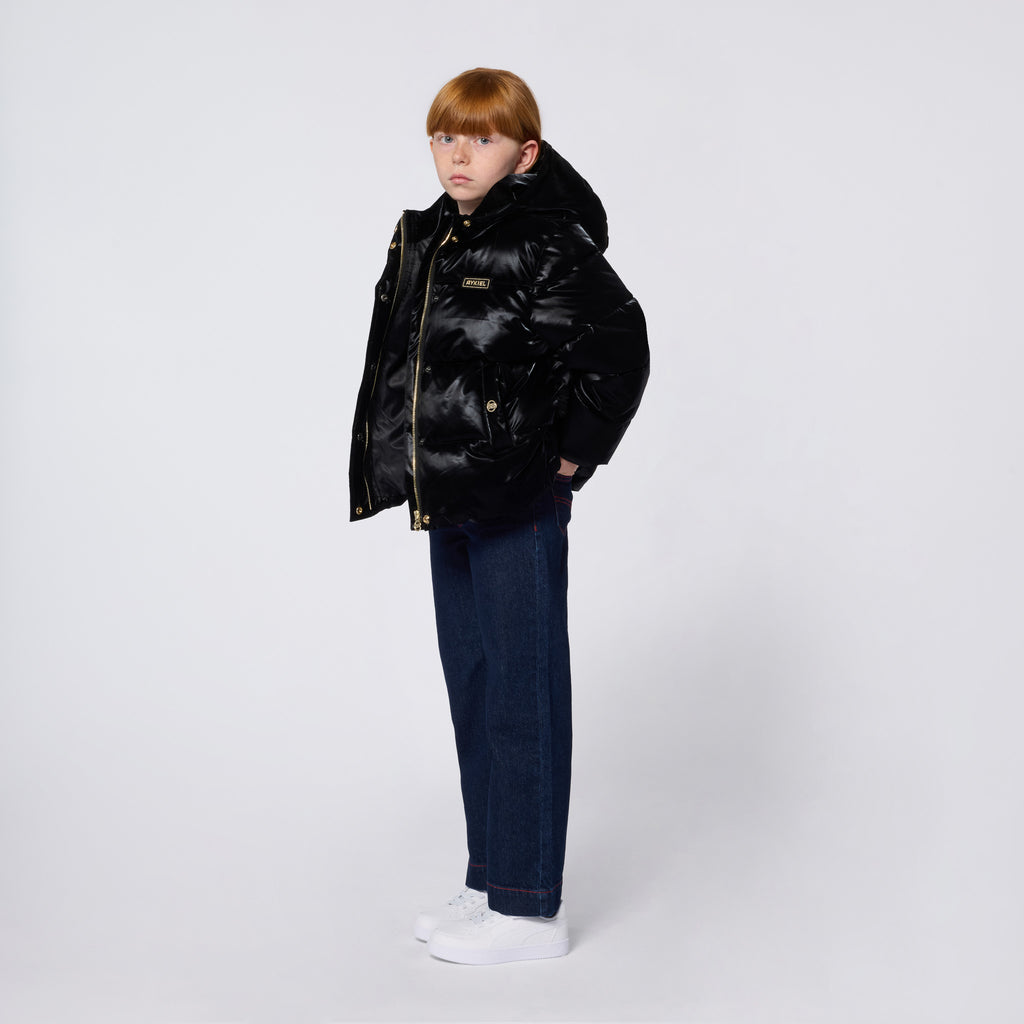 A00356 SONIA RYKIEL CHAQUETA ACOLCHADA NEGRA